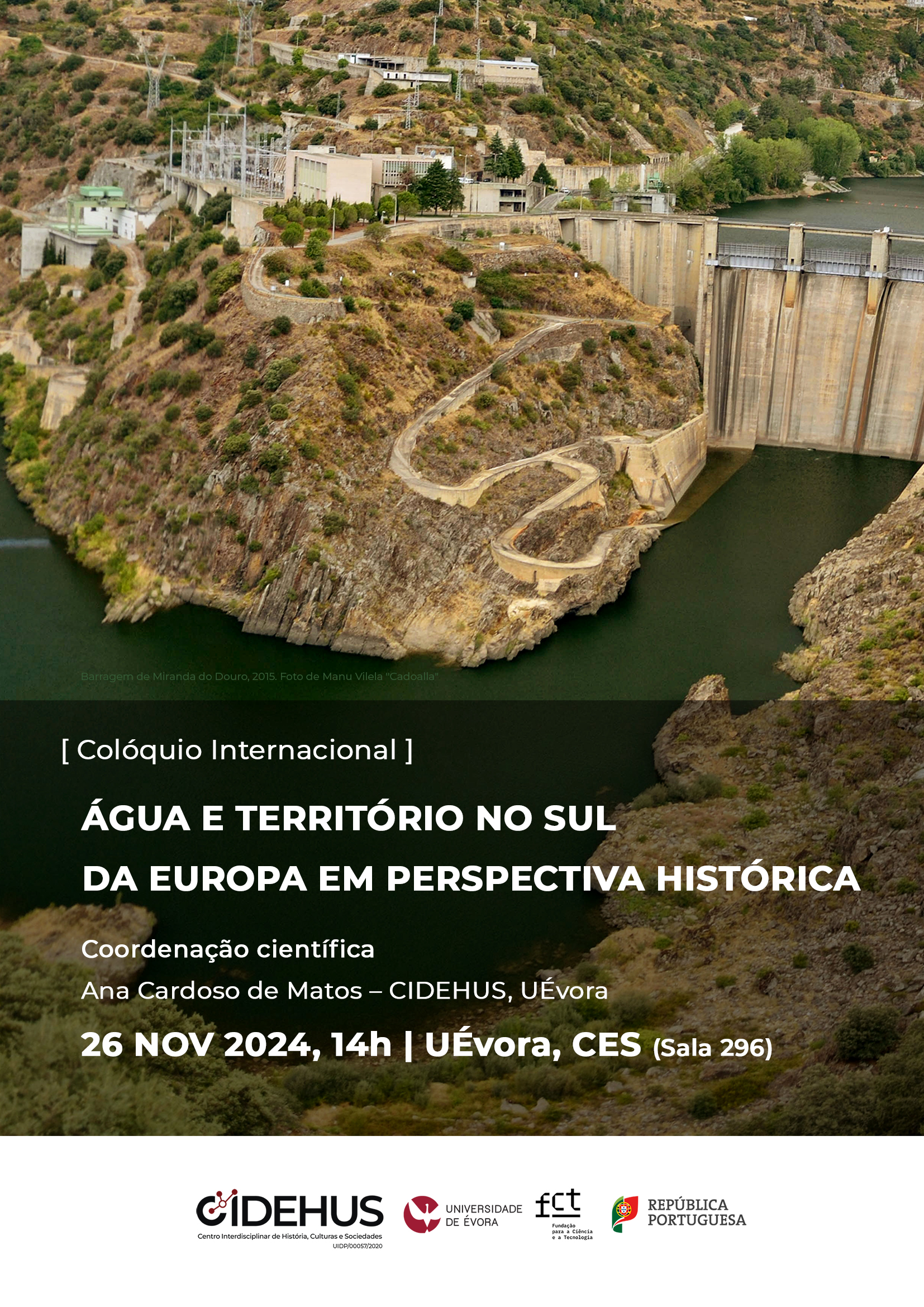 Colóquio Internacional “Água e Território no Sul da Europa em perspectiva histórica”