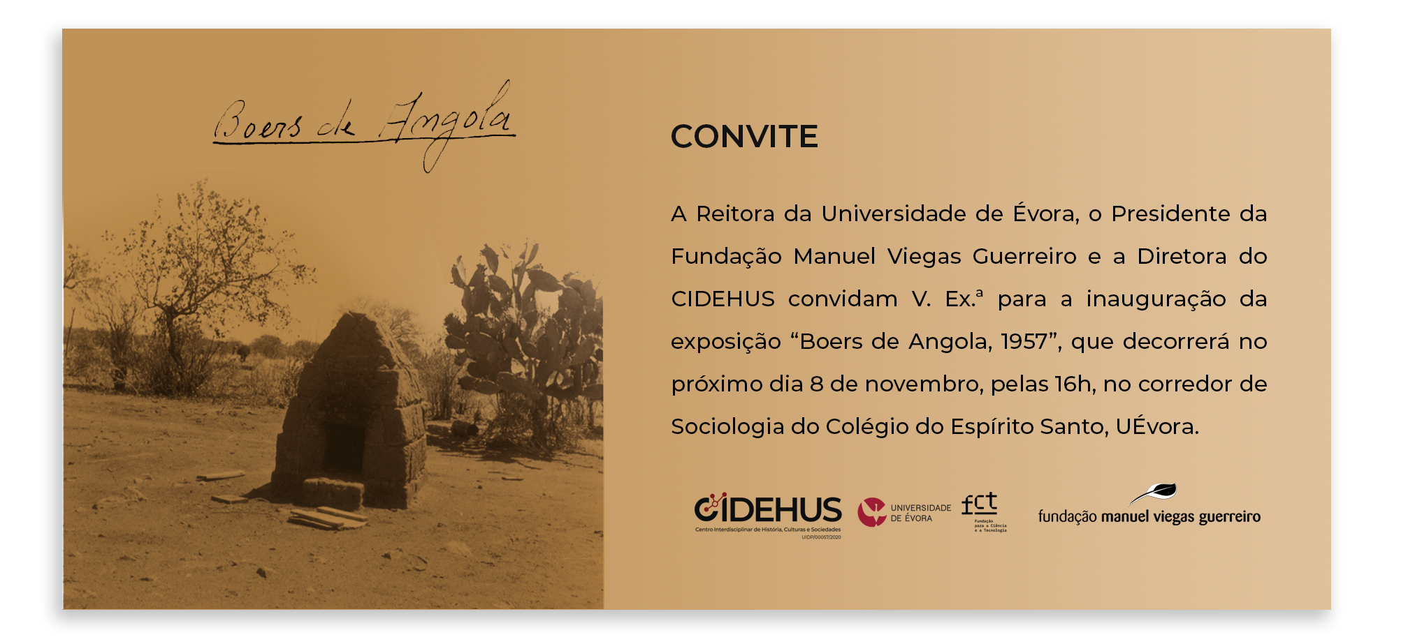 Convite Boers de Angola