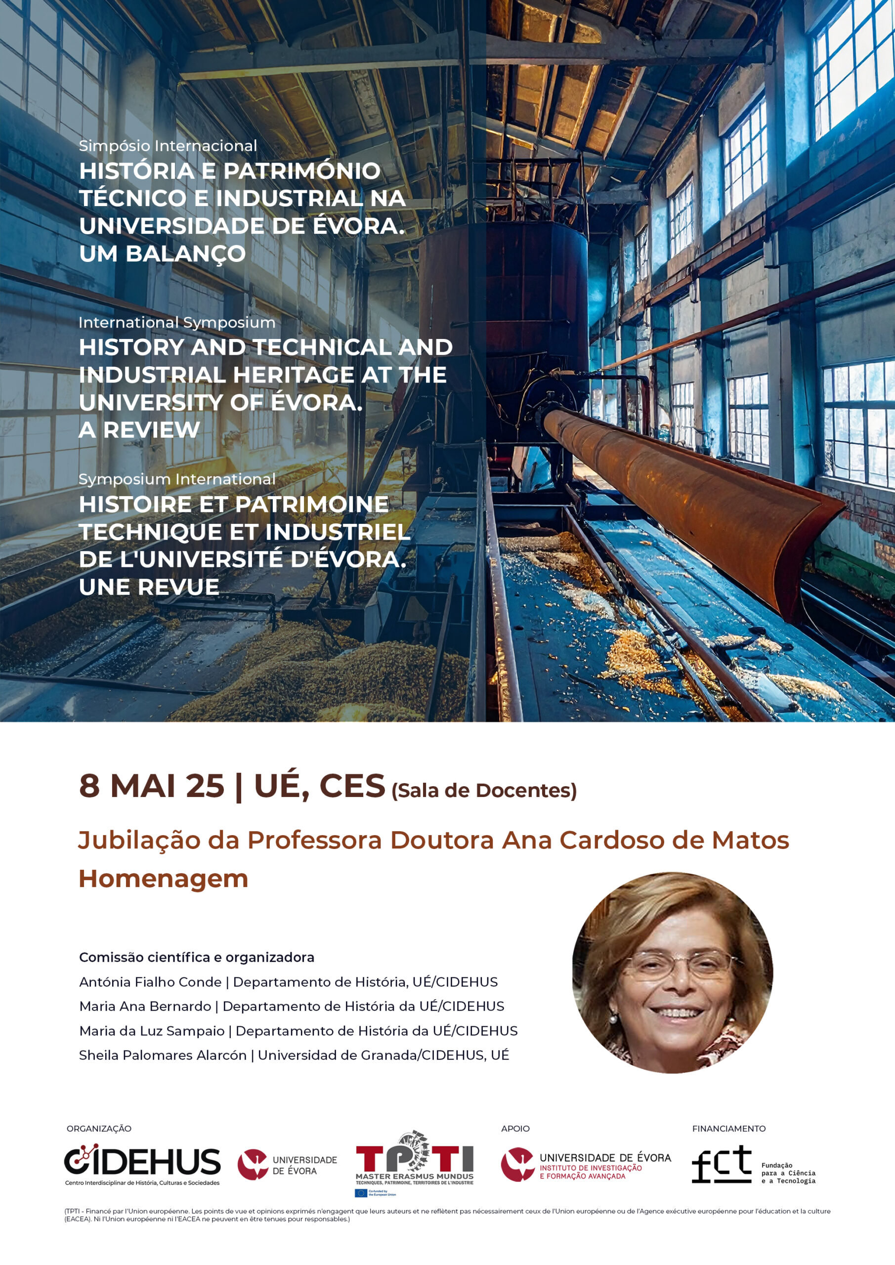 Cartaz A4 patrimonio industrial