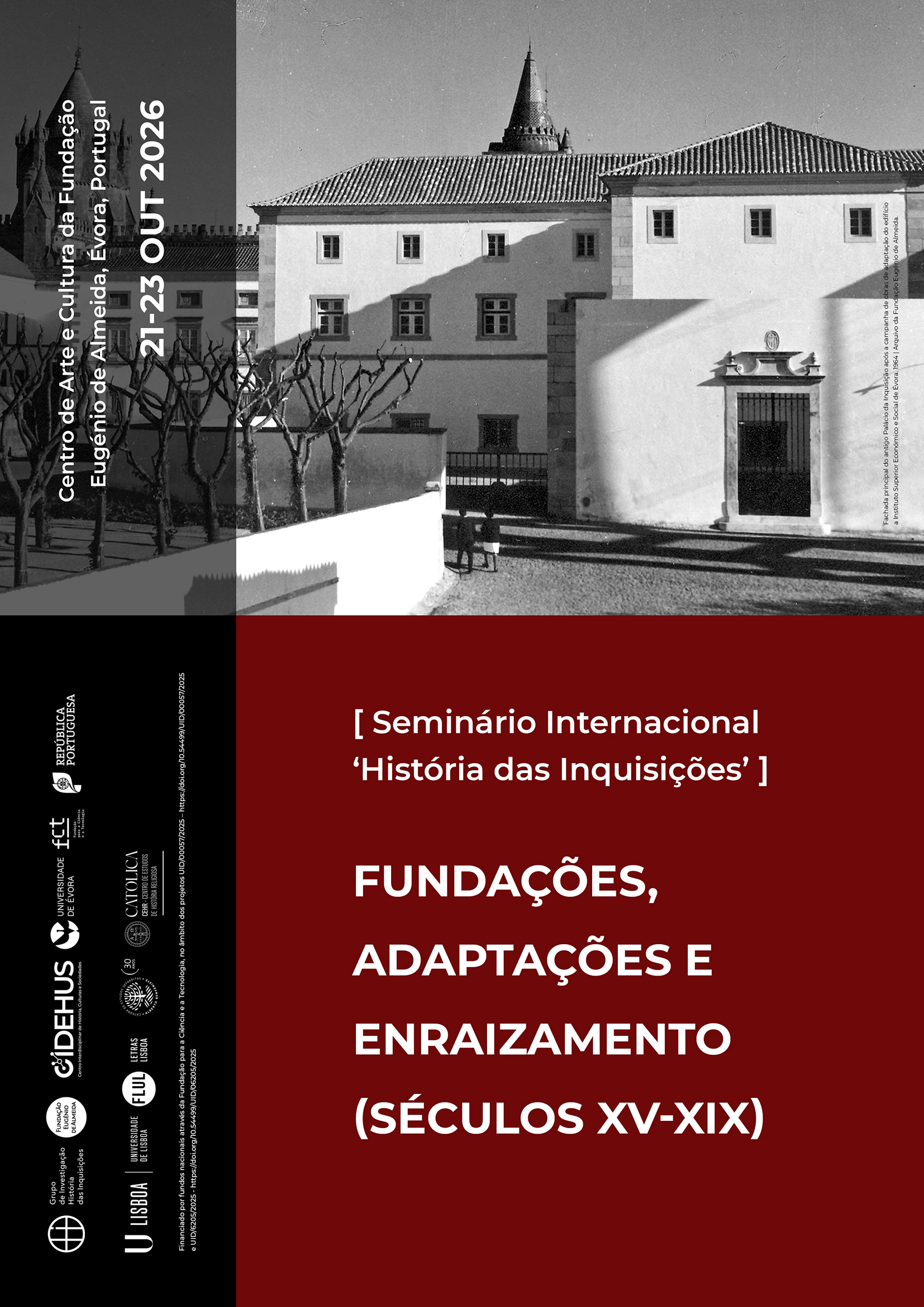 Cartaz A4_História das Inquisições