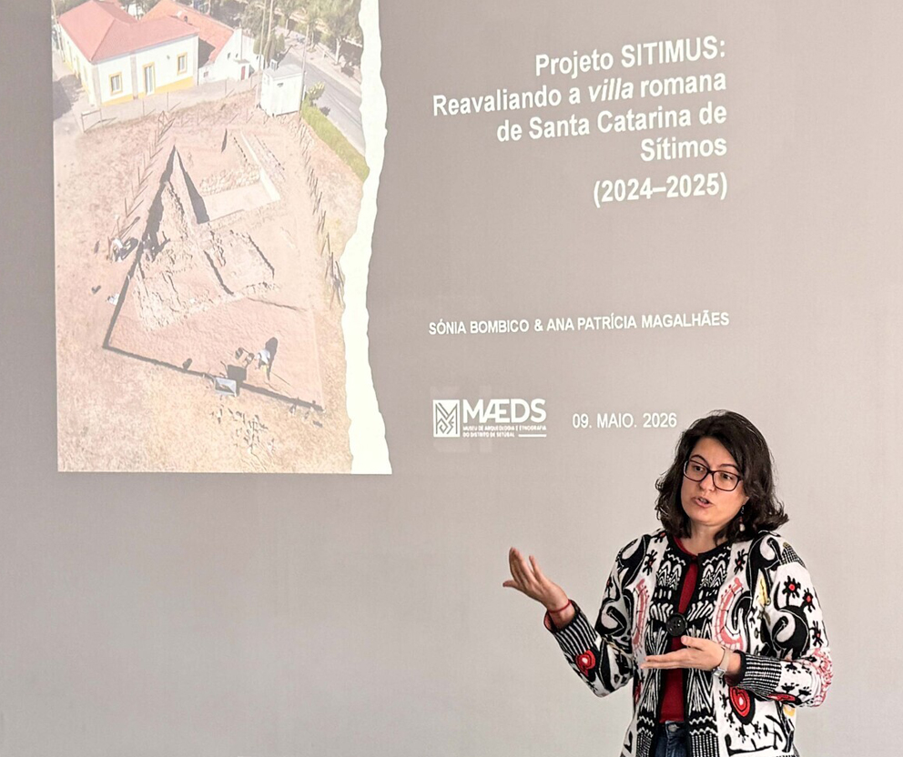 Apresentação de resultados dos trabalhos arqueológicos da villa romana de Santa Catarina de Sítimos