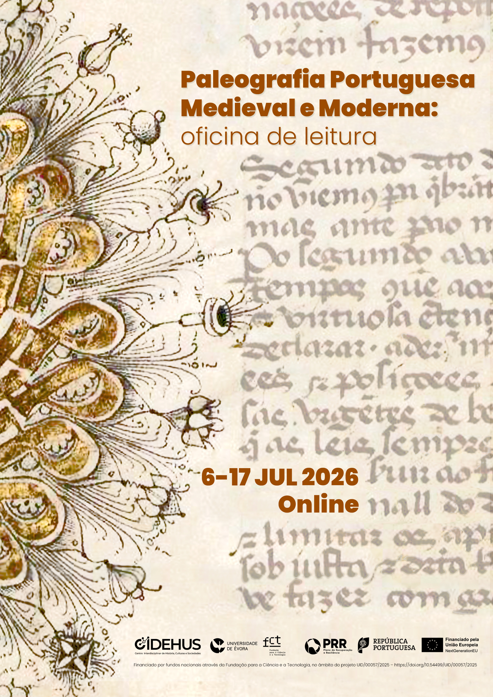 cartaz paleografia