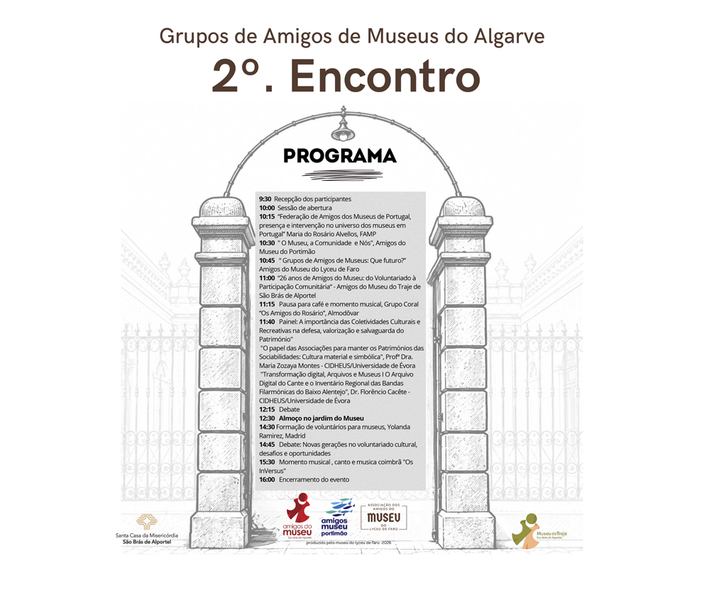 2.º Encontro dos Grupos de Amigos de Museus do Algarve